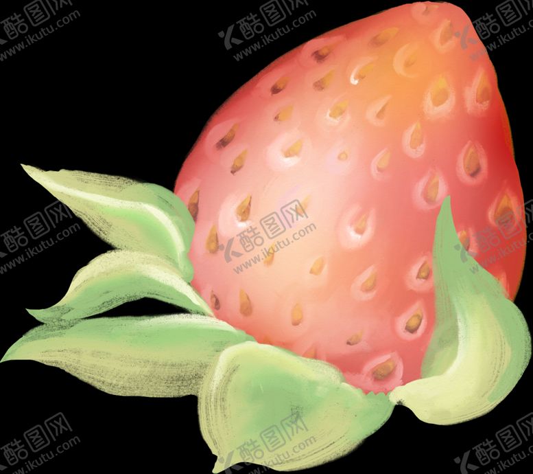 编号：77068109231307333396【酷图网】源文件下载-手绘草莓