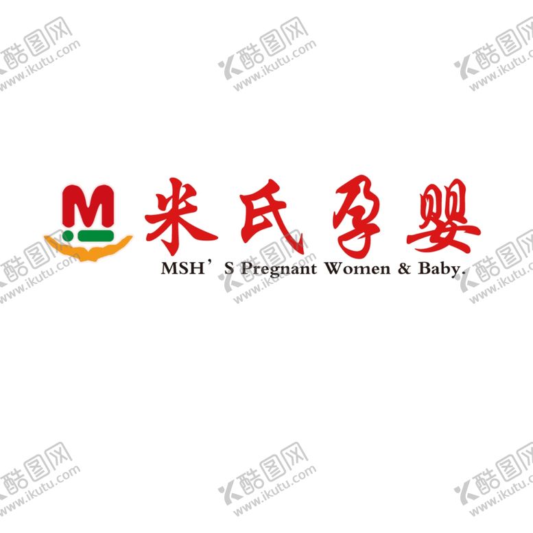 编号：76640310220554134502【酷图网】源文件下载-米氏孕婴logo