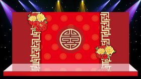 主体婚礼现场布置设计源文件素材
