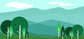 风景插画