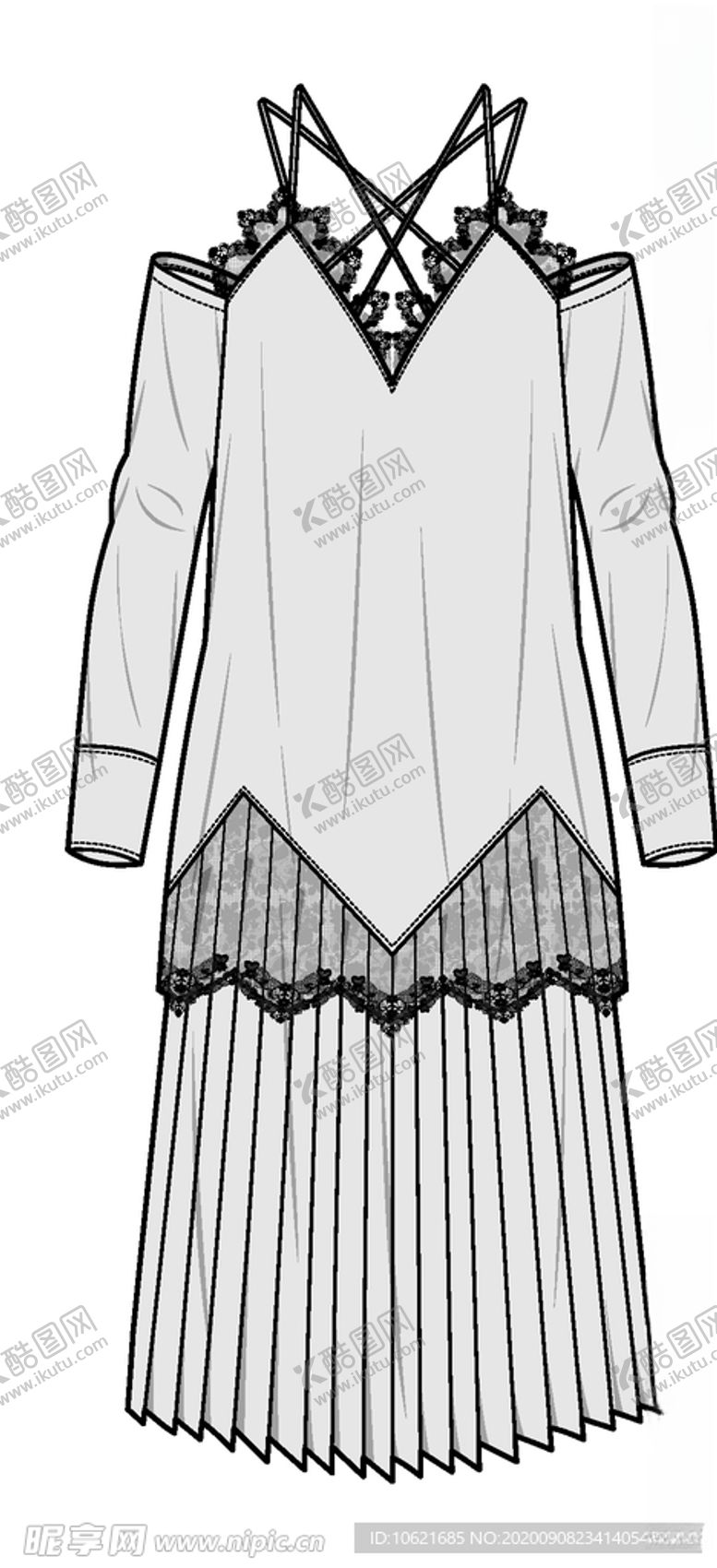 编号：49907905111354012992【酷图网】源文件下载-服装款式