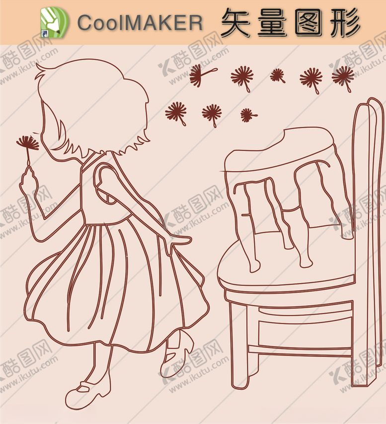 编号：18767206271504353764【酷图网】源文件下载-卡通壁纸卡通剪纸简洁手绘