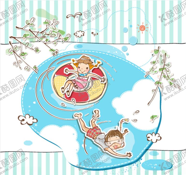 编号：86000509221106333067【酷图网】源文件下载-手绘情侣