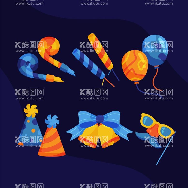 编号：83652402070814141021【酷图网】源文件下载-生日相关元素