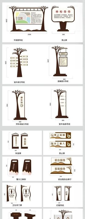 导视系统指示牌