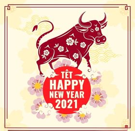 牛新年展板背景