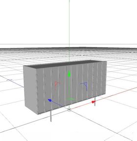 C4D模型电视柜