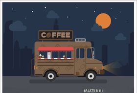 咖啡餐车