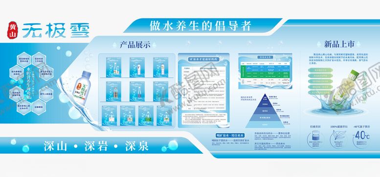 编号：25342304060117319168【酷图网】源文件下载-天然水文化墙设计