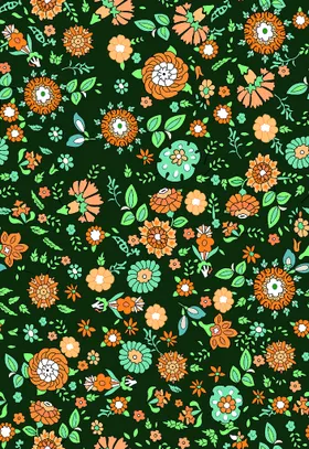 小碎花矢量手绘