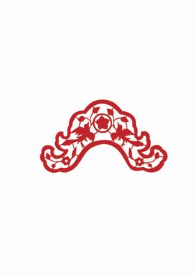 皇冠艺术剪纸新年diy手工剪纸