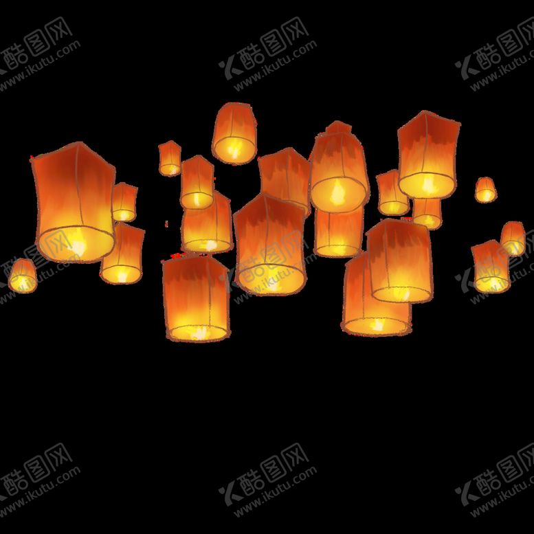 编号：15938009150201035378【酷图网】源文件下载-孔明灯