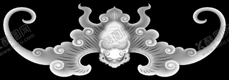 编号：81301101252152276595【酷图网】源文件下载-蝙蝠精雕图 灰度图 