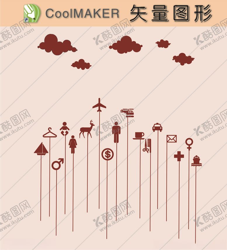编号：73841807060843511532【酷图网】源文件下载-卡通壁纸卡通剪纸简洁手绘