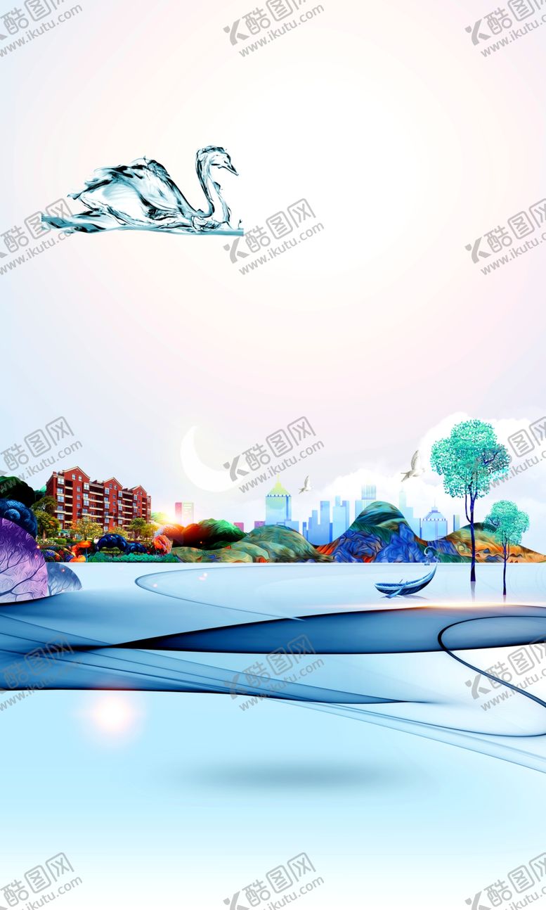 编号：60149206301202328691【酷图网】源文件下载-湖景