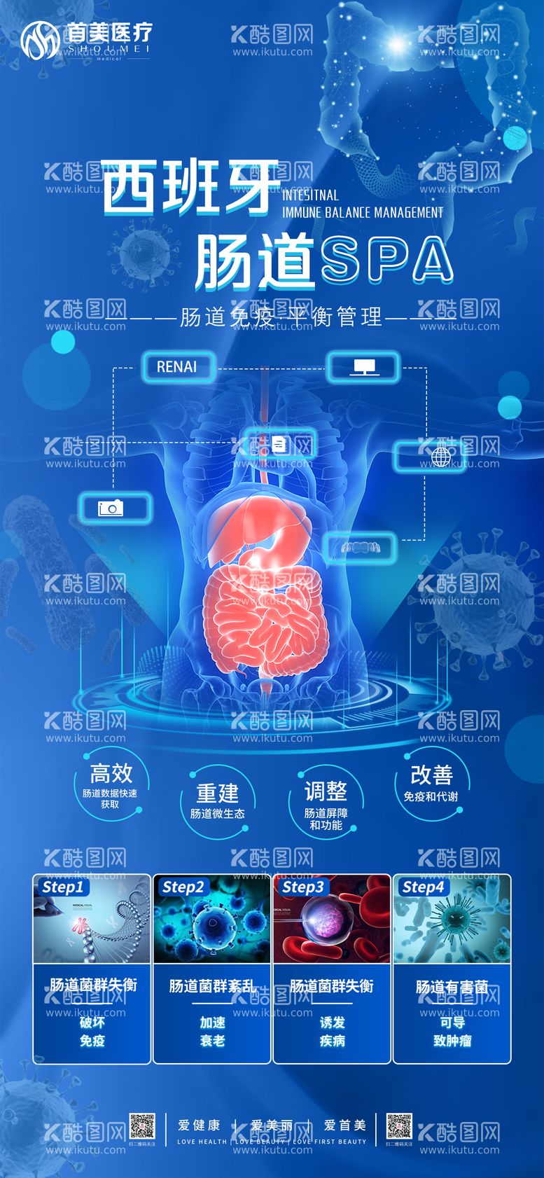 编号：26433412052030229333【酷图网】源文件下载-大健康肠道海报