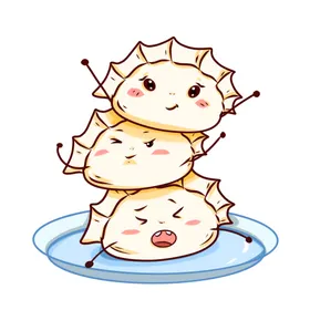 饺子肉馅锅贴包