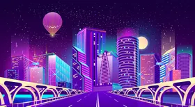 霓虹城市
