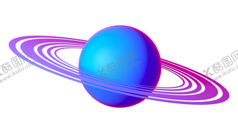 编号：63946609242347016900【酷图网】源文件下载-银河星球立体图案
