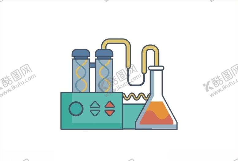 编号：79413409270450335047【酷图网】源文件下载-矢量化学仪器试管
