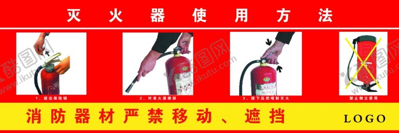 编号：19168910080110003041【酷图网】源文件下载-灭火器使用方法