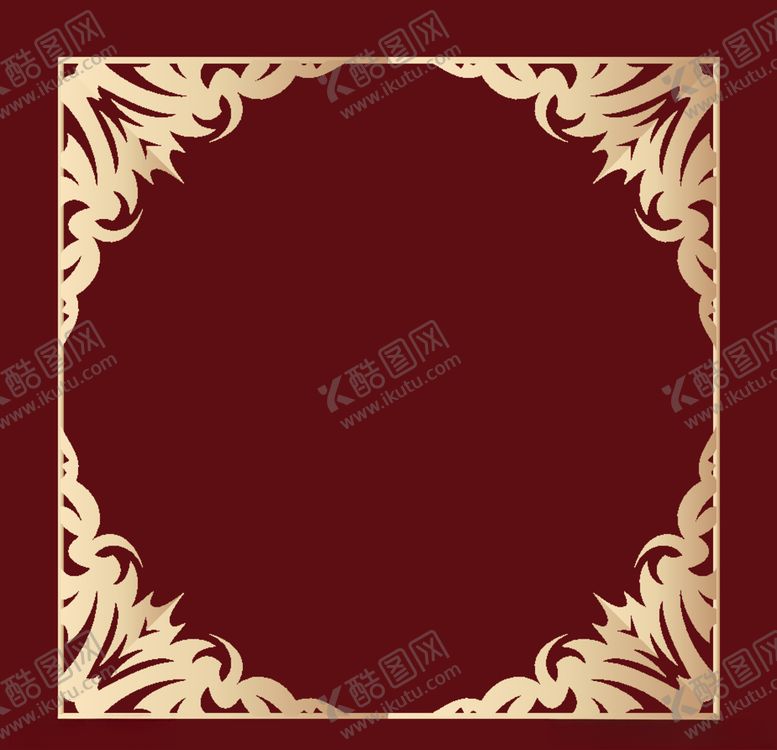 编号：14857710112008165126【酷图网】源文件下载-古典边框