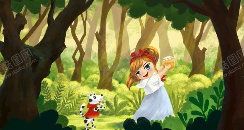 编号：90662709222022242500【酷图网】源文件下载-森林插画