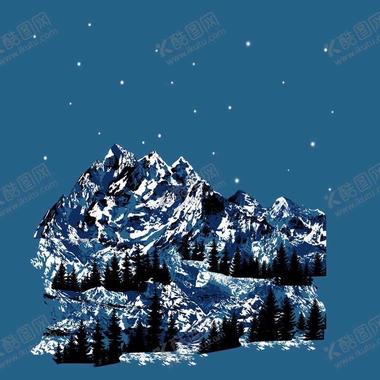 编号：47520909201436306827【酷图网】源文件下载-雪山