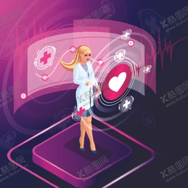 编号：86511006280303087875【酷图网】源文件下载-智能问诊医生
