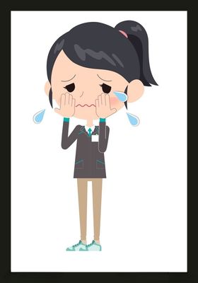 手绘卡通女孩动画