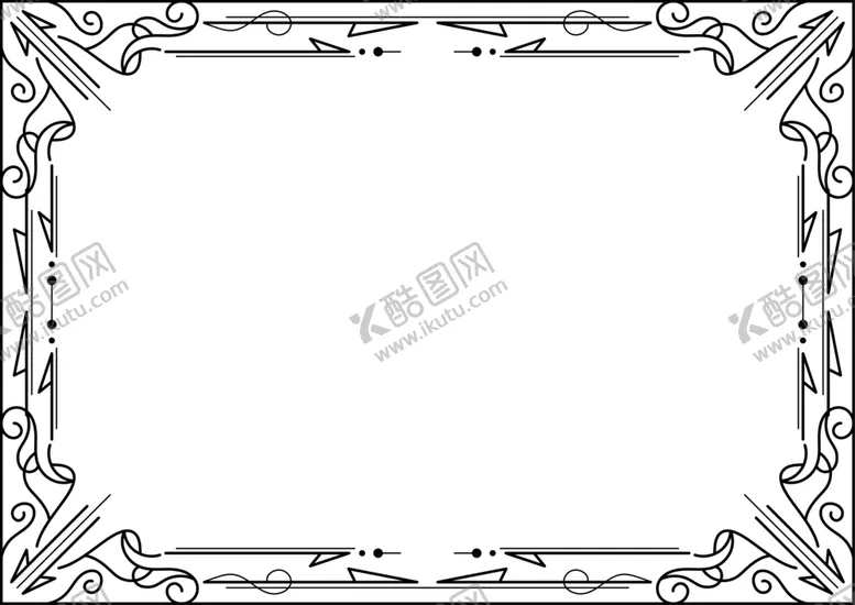 编号：97873002090136374669【酷图网】源文件下载-证书边框