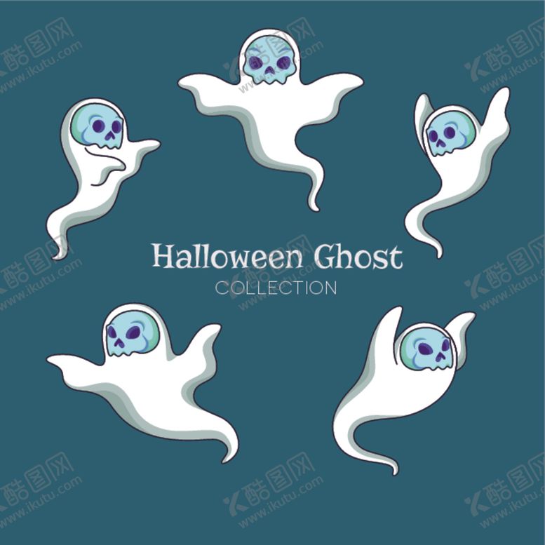 编号：48597709101723594336【酷图网】源文件下载-万圣节鬼魂