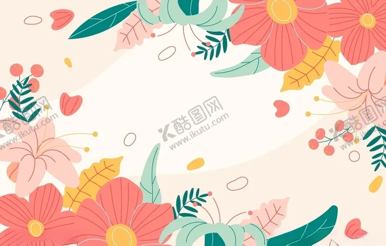 编号：86406204072120352894【酷图网】源文件下载-花朵背景植物