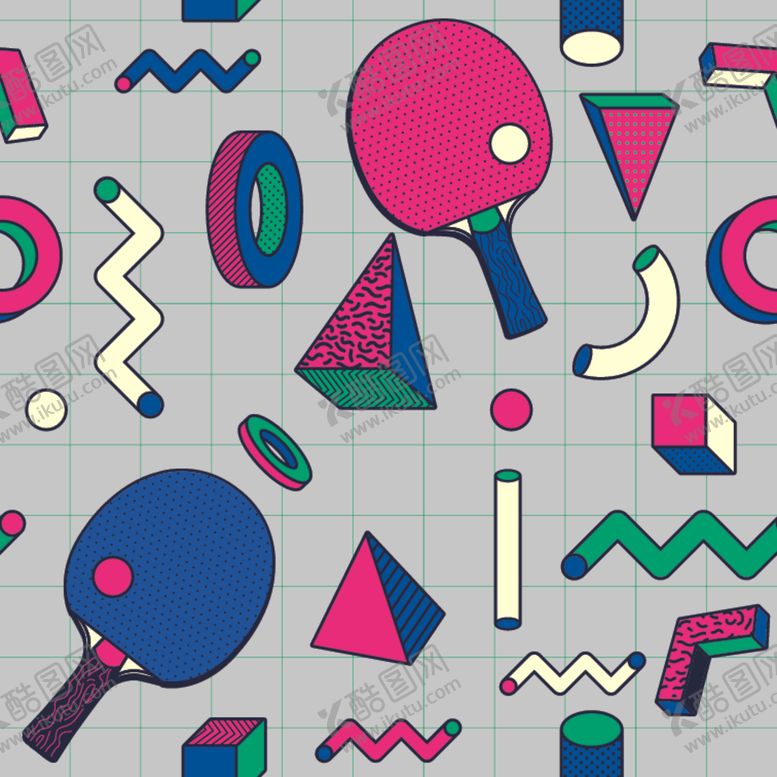 编号：93983610020455389366【酷图网】源文件下载-矢量乒乓球