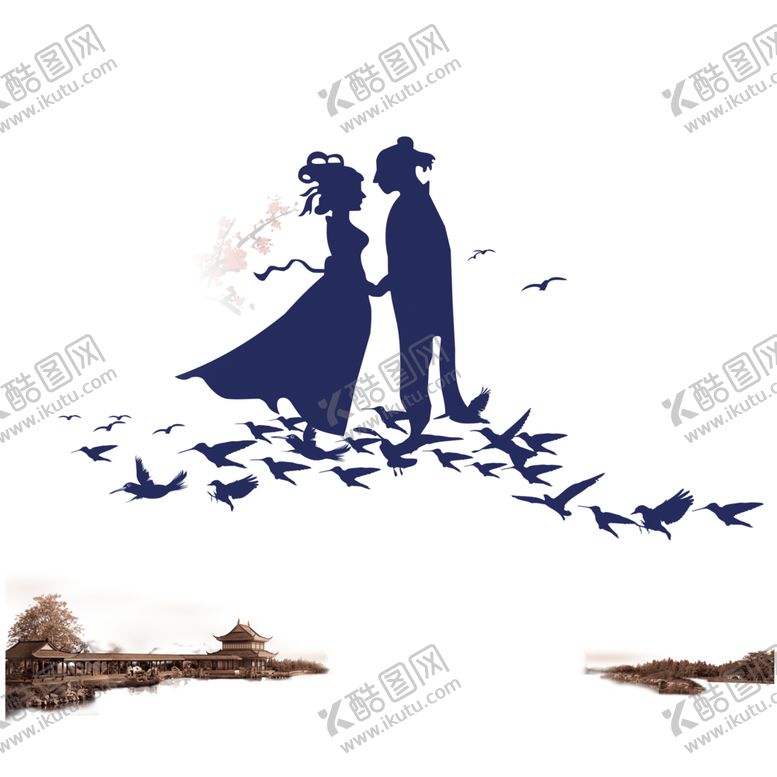 编号：71869409100329192651【酷图网】源文件下载-七夕牛郎织女