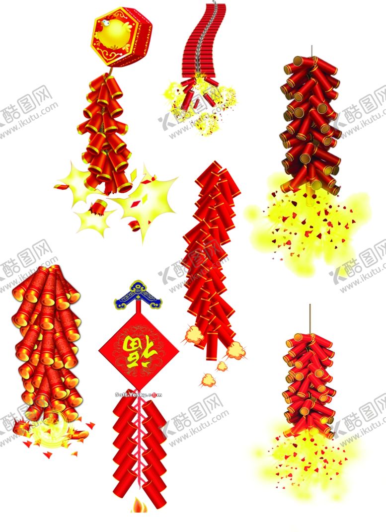 编号：28598804090014495435【酷图网】源文件下载-爆竹爆炸场景素材