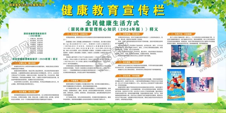 编号：16310502200920488914【酷图网】源文件下载-健康教育宣传栏