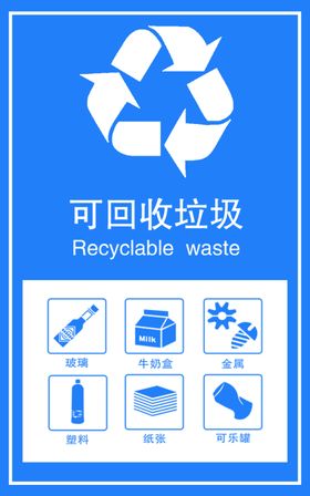 救助站垃圾分类展板海报