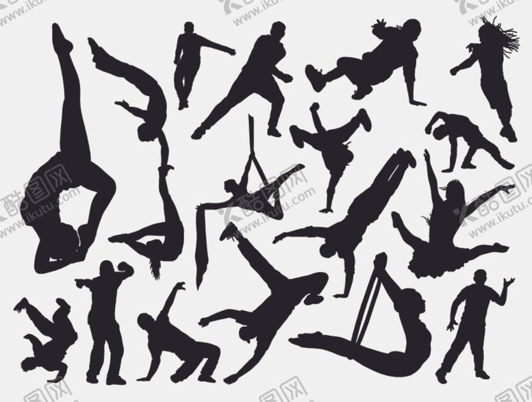 编号：54115906280221264866【酷图网】源文件下载-运动剪影
