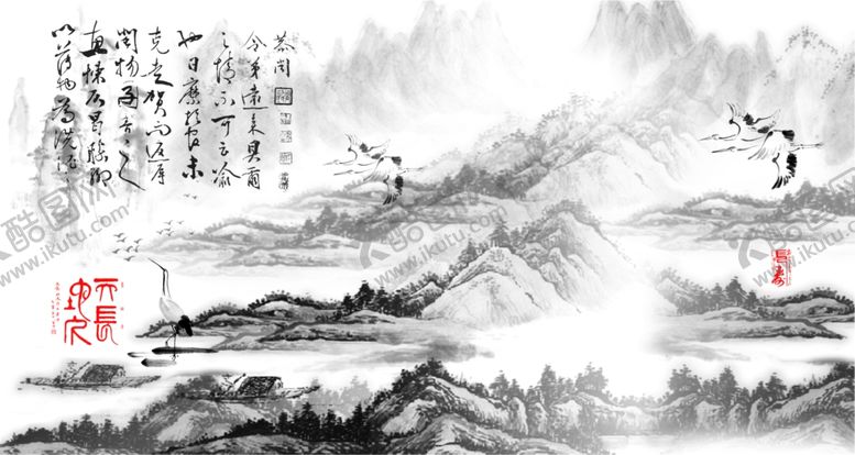 编号：62419310110857212979【酷图网】源文件下载-中国水墨画