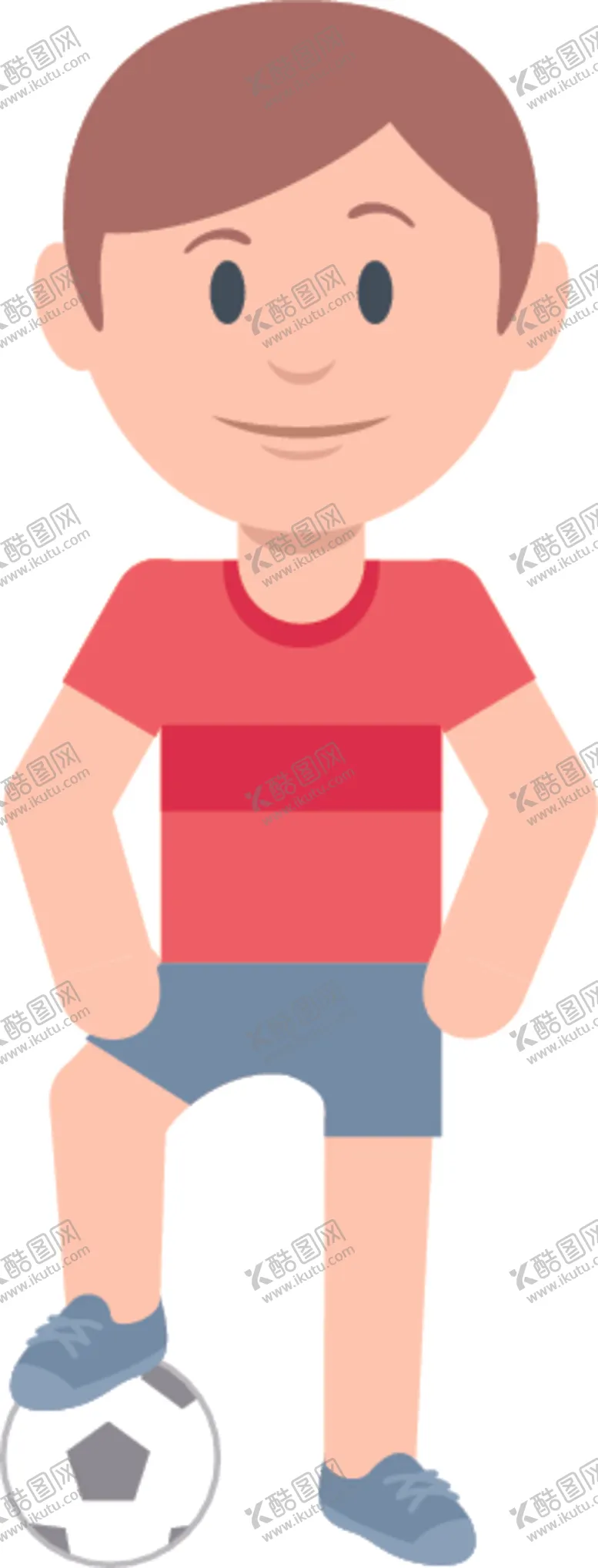 编号：16882806260215289505【酷图网】源文件下载-卡通运动人物