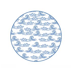 海浪波纹