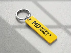 钥匙扣样机宣传企业展示LOGO