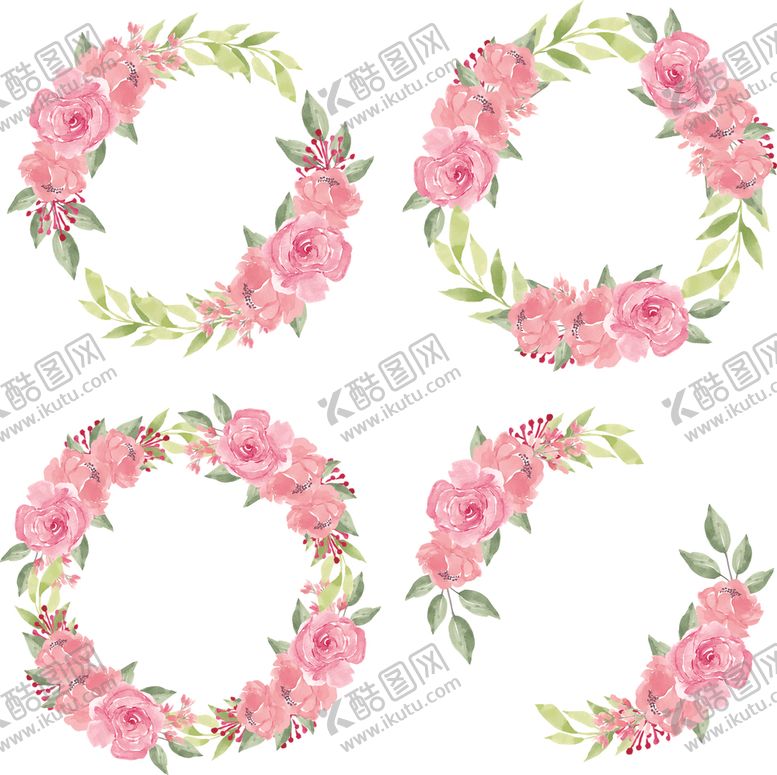 编号：28341809170423565245【酷图网】源文件下载-水彩花卉