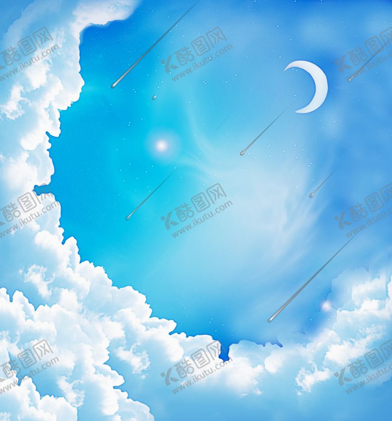 编号：27004110161534276012【酷图网】源文件下载-蓝天白云吊顶