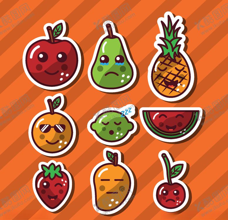 编号：22119310071911195803【酷图网】源文件下载-可爱食物