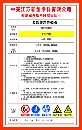 有限空间作业场所