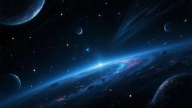 梦幻宇宙星空景象
