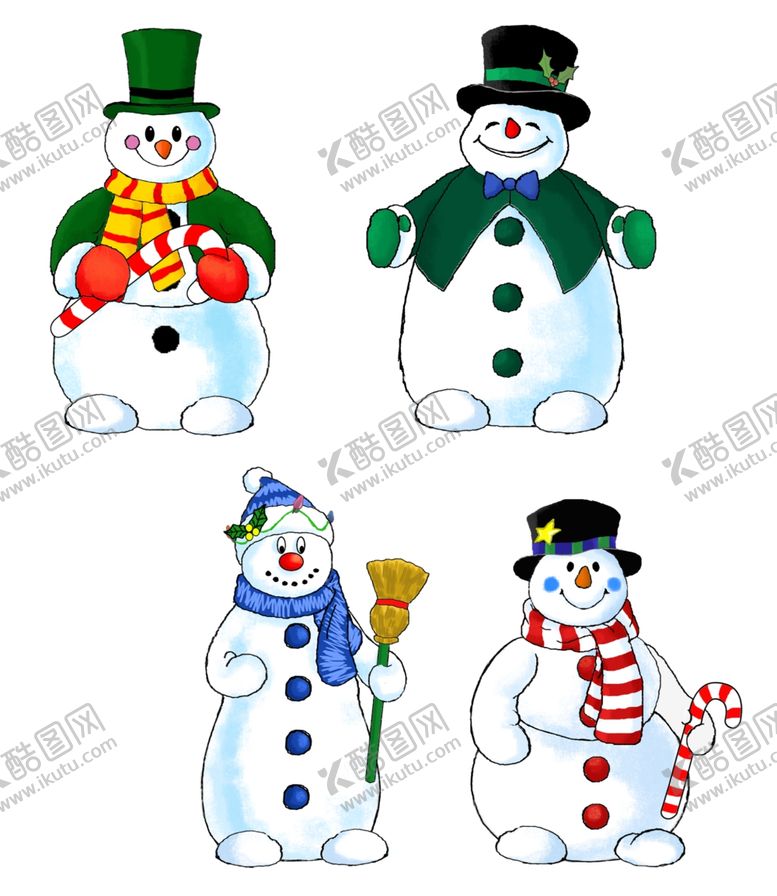 编号：92257510030217237399【酷图网】源文件下载-卡通圣诞雪人玩具