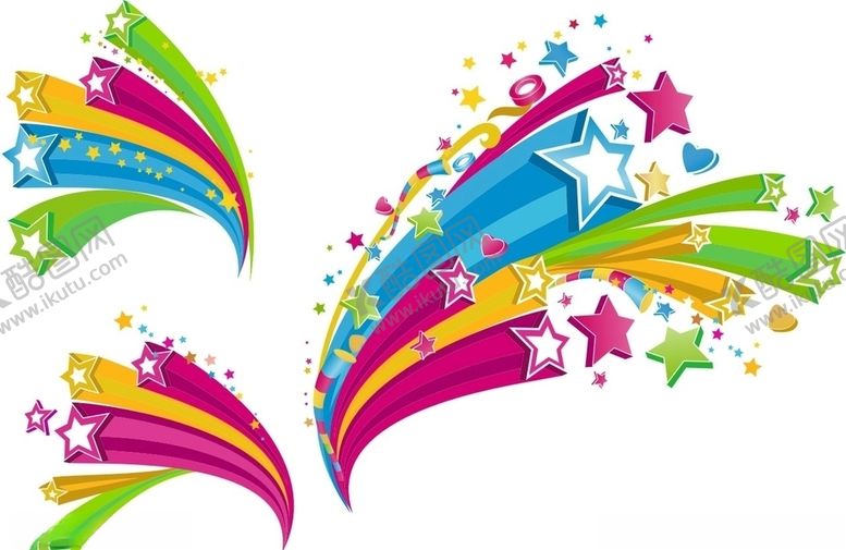 编号：74572609231457557833【酷图网】源文件下载-立体星星